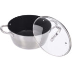 Excellent houseware po�le 24 cm + couvercle en verre