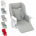 Housse d'assise pour chaise haute b�b� enfant gamme ptit - perle monsieur b�b�