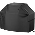 Housse de barbecue 44 pouces imperm�able r�sistante aux uv et intemp�ries avec sangles auto - agrippantes ...