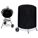 Vurahome - housse barbecue(77 x 58 cm), rond housse b�che de protection bbq couverture anti - poussi�re ...
