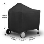 Housse de barbecue weber premium performer deluxe