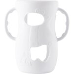 Housse de biberon en silicone housse de protection avec 2 poignes antidrapante - protection anti - ...