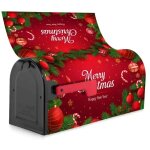 Housse de bo�te aux lettres � motif mangrove pour no�l - tissu r�sistant, d�coration ext�rieure pour ...