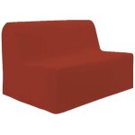 Soleil d ocre - housse de bz en coton panama brique Soleil d ocre - housse de bz en coton panama brique