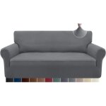 Housse de canap extensible 3 places en lasthanne super doux pour chiens, housse de canap pour animaux ...