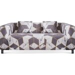 Housse de canap� extensible universelle �lastique imprim�e housse de canap� housse de protection pour ...