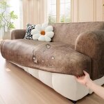 Housse de canap� imperm�able en similicuir, housse extensible universelle antid�rapante, protection �paisse ...