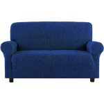 Housse de canap  la mode extensible bleu de new york, anti - rayures, pour canaps avec accoudoirs, ...