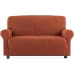 Housse de canap  la mode extensible orange de new york, anti - rayures, pour canaps avec accoudoirs, ...