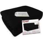 Housse de canap� universelle �lastiqu�e et r�sistante aux taches roma noir 3 si�ges de cm. 160 � 230