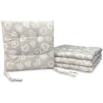 Housse de chaise morbidone dory tyrol c?ur de la montagne blanche