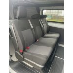 Housses citroen jumpy 3  partir de 2016 6 personnes banquette brigade