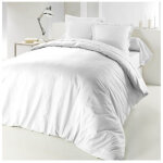 Douceur d'int�rieur ? housse de couette 2 personnes 260 x 240 cm ? 57 fils ? tissu doux et durable ? ...