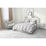 Housse de couette pour chevaux de course en coton pur fabriqu en italie cm. 200x200