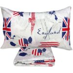 Housse de couette kamomilla drapeau anglais am�ricain cm. 250x200