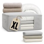 Housse de couette pour sac de rangement sous - vtements gris xl