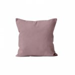 Housse de coussin 40x40 cm alix rose, par soleil d'ocre