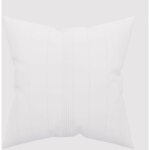Housse de coussin 60x60 cm adele blanc, par soleil d'ocre