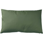 Housse de coussin extrieur avec zip gris anthracite 45x45 cm