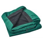 Beliani - housse couvre fauteuil bernes en velours vert de qualit amovible et lavable entretien facile ...