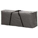 Housse d'extrieur pour coussins d'assise, gris, rectangulaire, 125 cm x 40 cm x 50 cm - perel