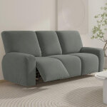 Housse de fauteuil relax extensible 1 places, housse de fauteuil relax inclinable electrique avec poche, ...