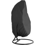 Housse de fauteuil suspendu , le support de chaise pivotante pour oeuf en rotin ext�rieur recouvre le ...