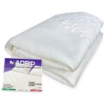 Housse de matelas anti - acariens non - allergique soft touch 2 places