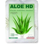 Housse de matelas de traverse d'aloe vera bio naturel 1 place