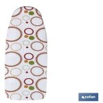 Housse matelass�e pour table � repasser 140 x 60 cm � pois