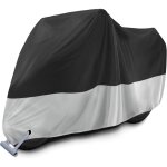 Housse moto exterieur, bache moto etanche hiver et�, housse protection avec trou de serrure, protection ...