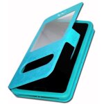 Housse - ph26 - archos diamant extra slim x2 - bleu turquoise - simili cuir - fermeture magn�tique