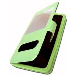 Housse - ph26 - archos diamant extra slim x2 - vert - simili cuir - fermeture magn�tique
