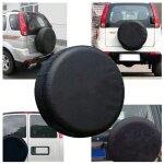 Housse de pneu de secours 15 pouces, enjoliveur adapt au diamtre (70 cm - 75 cm / 28 - 29), protection ...
