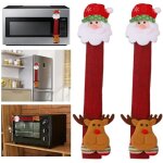 Housses de poign�e de r�frig�rateur de no�l, protecteur appareil de cuisine d�coration, d�cor de couverture ...