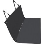 Housse de protection de banquette arri�re de type banc pour animaux domestiques, 119 x 142 cm, noir