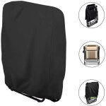 Housse de protection pour chaise longue pliante, housse de rangement oxford pour fauteuil relax, imperm�able, ...