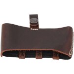 Housse de protection de chaussure de botte de moto universelle marron shift guard shifter sock