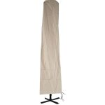 Housse de protection pour parasol d�port� hwc, avec fermeture � glissi�re - 3x4m cr�me