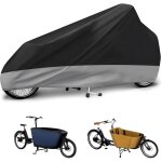 Housse de protection de vélo de fret, housse de protection de vélo de fret en tissu oxford 420d résistant ... Housse de protection de vélo de fret, housse de protection de vélo de fret en tissu oxford 420d résistant ...