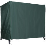 Housse de protection verte pour balancelle 3 places (152 x 177 cm).