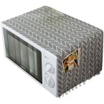 Housse de r�frig�rateur grise, housse anti - poussi�re, housse de micro - ondes universelle avec sac ...