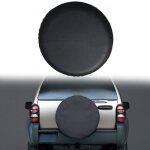 Housse de roue de secours noire pour auto voiture, housses de pneus voiture sac  pneu pour pneu de 80 ...