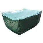 Housse salon de jardin pvc rectangulaire 250 x 200 x 90 cm avec oeillets couleur verte Housse salon de jardin pvc rectangulaire 250 x 200 x 90 cm avec oeillets couleur verte