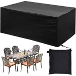 Housse salon de jardin, housse table de jardin 210d polyester imperm�able anti - uv b�che salon de jardin ...