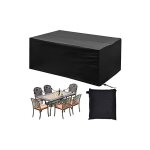 Housse salon de jardin, housse table de jardin 210d polyester imperméable anti - uv bâche salon de jardin ... Housse salon de jardin, housse table de jardin 210d polyester imperméable anti - uv bâche salon de jardin ...