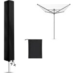 Housse de s�choir de linge ext�rieur rotatif imperm�able, housse de protection pour s�choir rotatif cordes ...
