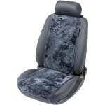 Housse de si�ge en agneau cosmo anthracite 12 - 14mm hauteur de fourrure