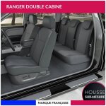 Housse de sige auto / pick - up - sur mesure pour ranger - double cabine - (ds 2012)