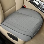 [jamais utilis�] housse de si�ge avant auto ? coussin en similicuir matelass�, base antid�rapante et ...